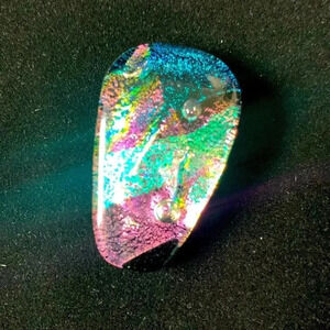 Colorful glass pendant